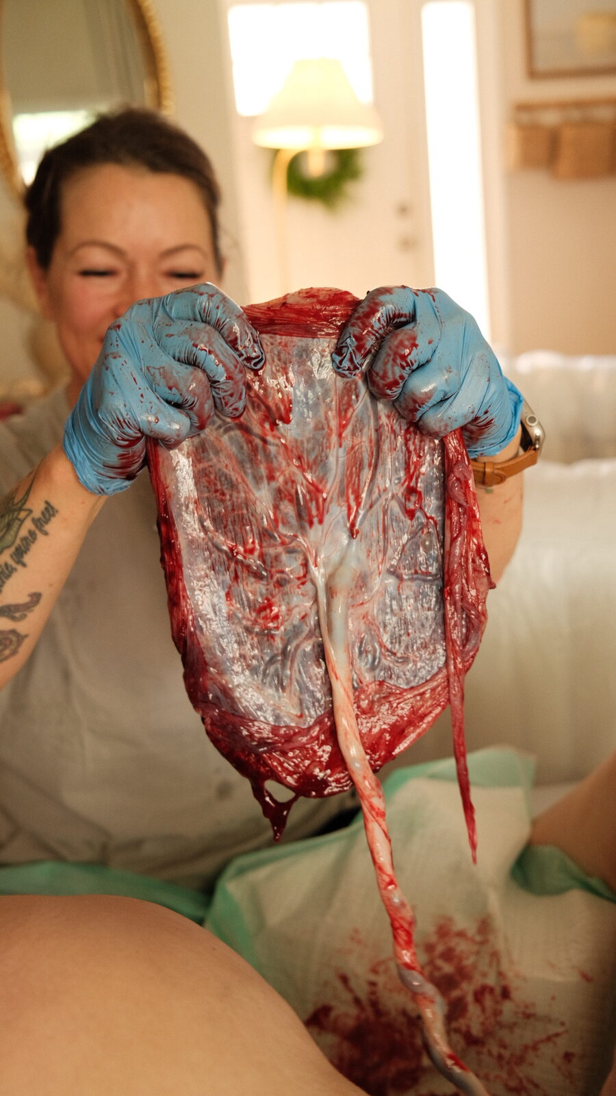 The placenta, honored after a birth
